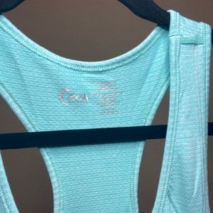 Turquoise Copper Charged Tank